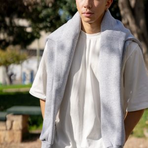 Plain Tshirt White - Image 3